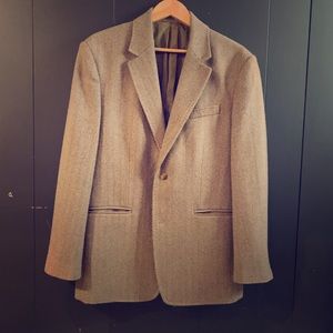 Men’s J. Crew Herringbone 2-Button Blazer